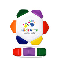 Crayo-Craze® 6 Color Crayon Wheel With White Housing & Full Color Decal Crayo-Craze® 6 Color Crayon Wheel With White Housing & Full Color Decal