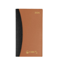 Corsica Two-Tone Slim Jim Calendars with Notepad 2026 Corsica Two-Tone Slim Jim Calendars with Notepad 2026