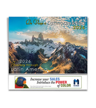 "Viaje a Latino America" Promotional Wall Calendar 2026 "Viaje a Latino America" Promotional Wall Calendar 2026