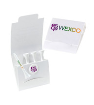 4-1 Golf Packet with 3 1/4" Personalized Tees 4-1 Golf Packet with 3 1/4" Personalized Tees