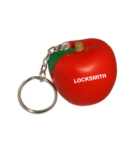 Apple Stress Reliever Key Chain Apple Stress Reliever Key Chain