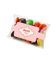 Pillow Case Box with M&m's Pillow Case Box with M&m's