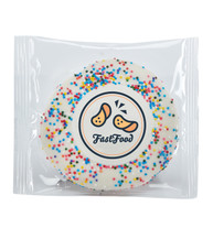 Custom Sugar Cookie In Cello Bag