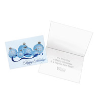 Classic Plaid Ornaments Holiday Card Classic Plaid Ornaments Holiday Card