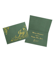 Premium Holly Berry Joy Holiday Card Premium Holly Berry Joy Holiday Card