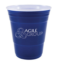16 Oz. Uno Cup With White Lid