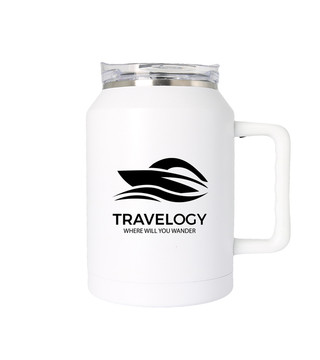 Custom logo holiday mugs for branding