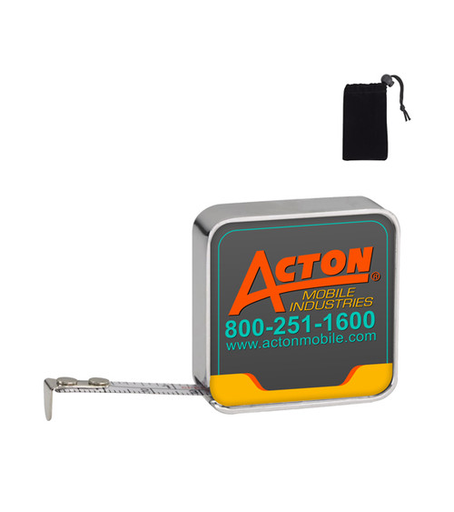 6' Custom Chrome Tape Measure