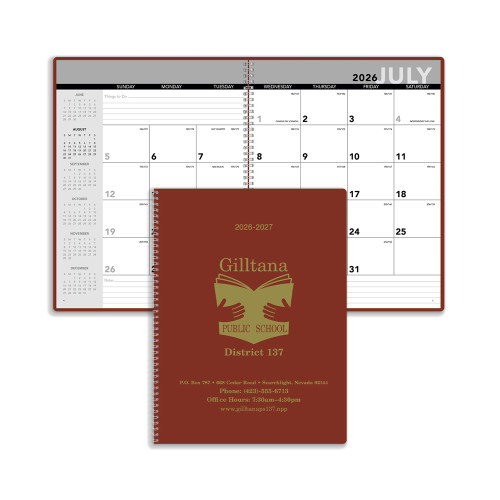 Academic Monthly Planner
