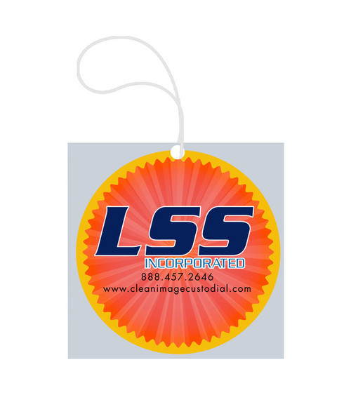 Tek-Scents Square Shape Air Freshener