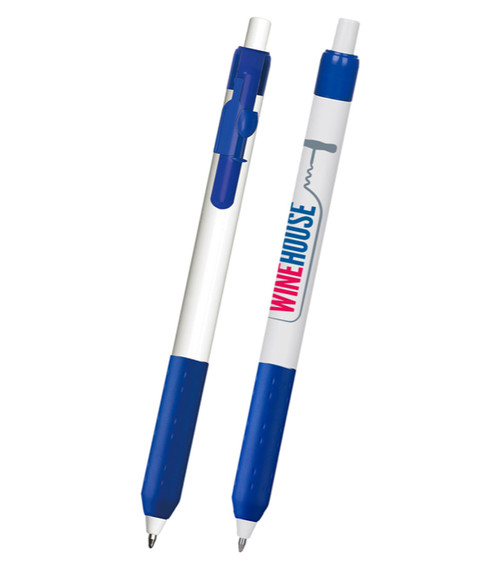 Alamo White Barrel Pen with Wine Clip