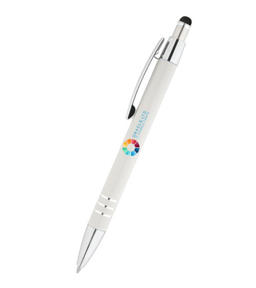 Celena Stylus White with Full Color Imprint