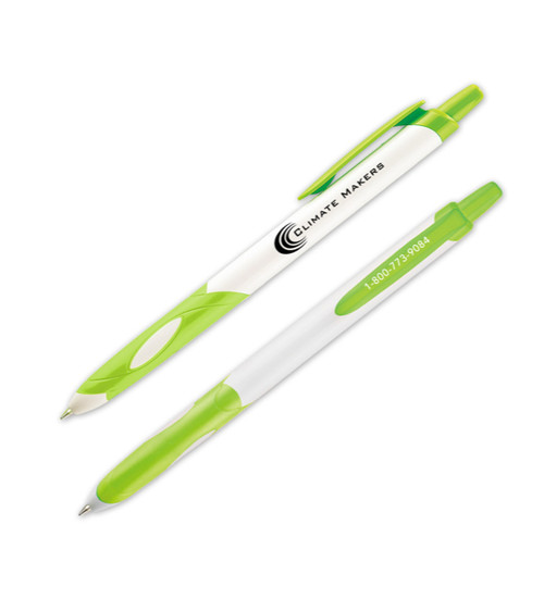 Del Rio White Barrel Pen