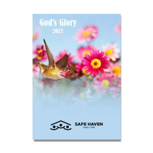 God's Glory Manager Date Log Custom Desk Calendar (KJV)