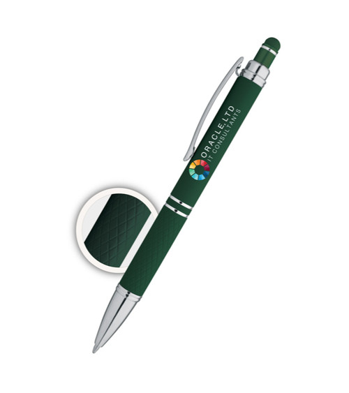 Hexam Stylus Soft Touch - Full Color Imprint