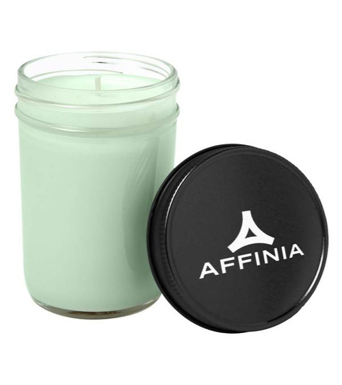 Jelly Jar Candle with Black Lid