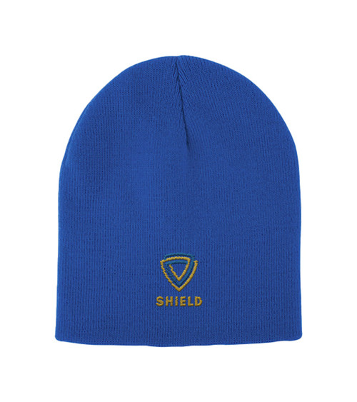 Knit Beanie - Embroidered
