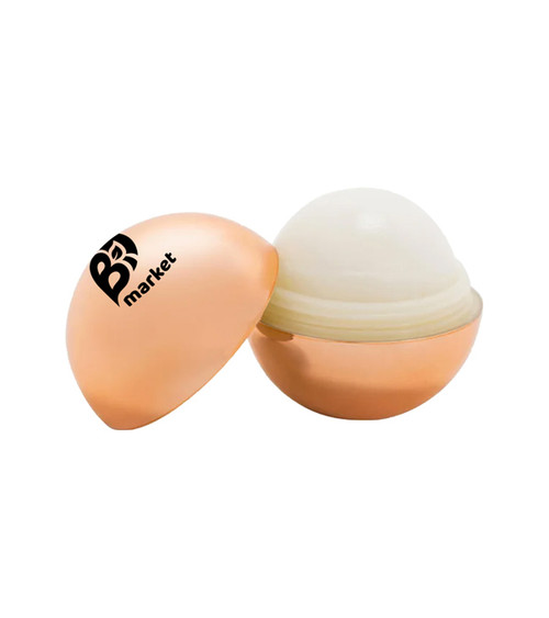 Metallic Round Lip Balm