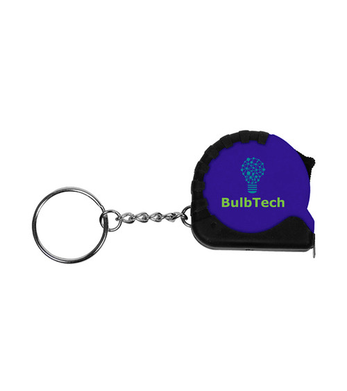 Mini Grip Tape Measure Key Chain 3.25'