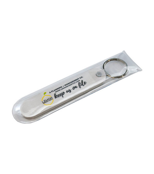 3.5" Nail File With Keyring