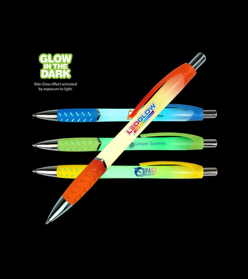 Nite Glow Grip Pen - Full Color
