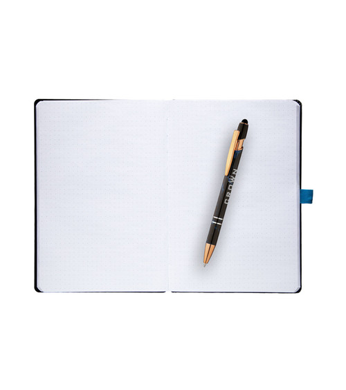 Palazzo Ultra-Gloss Marble Notebook with Pen