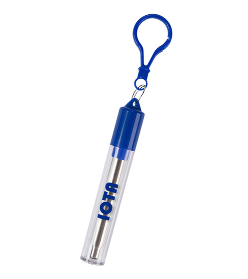 Stainless Steel Telescopic Straw Kit - Single Color Imprint