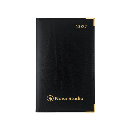 Roma Bonded Leather Pocket Pal Calendar