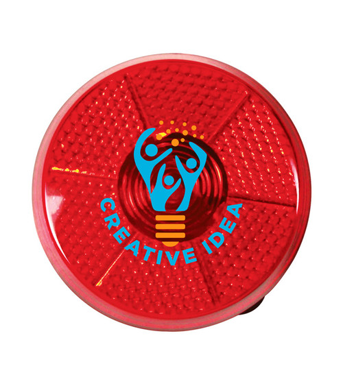 Round Flashing Button