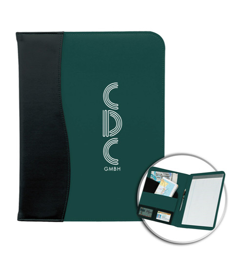 Sign Wave Custom Zippered Pad Holder