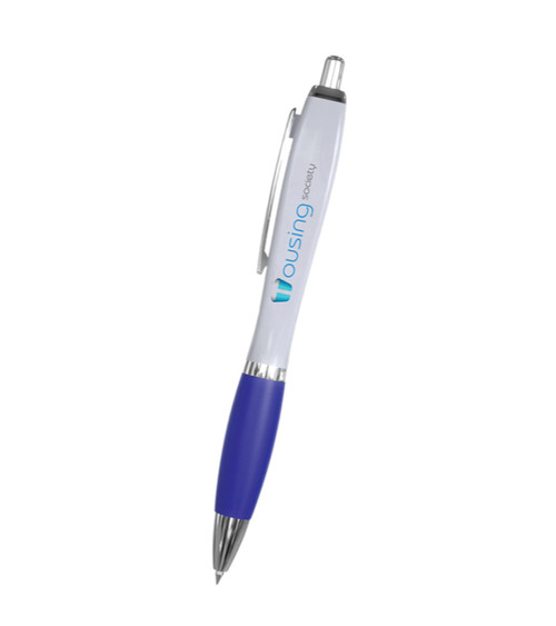 Squared Basset Pen - Full Color Imprint