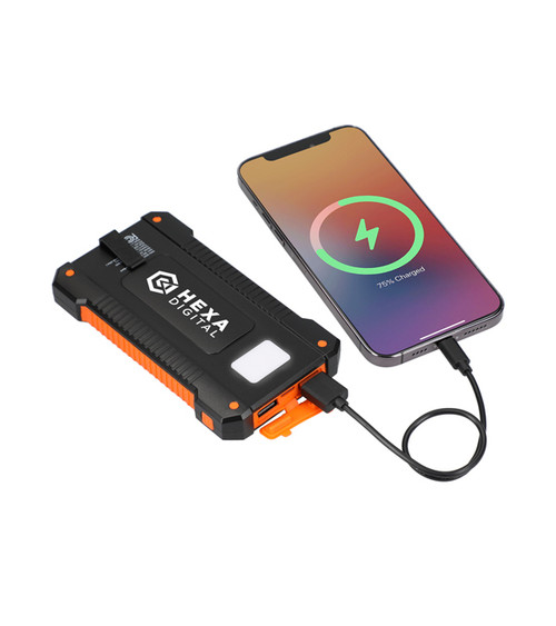 Helio 5000 mAh Solar Power Bank - 1 Color