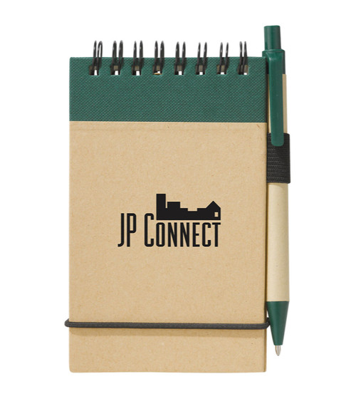 5" x 4" Recycled Eco Spiral Jotter with Pen