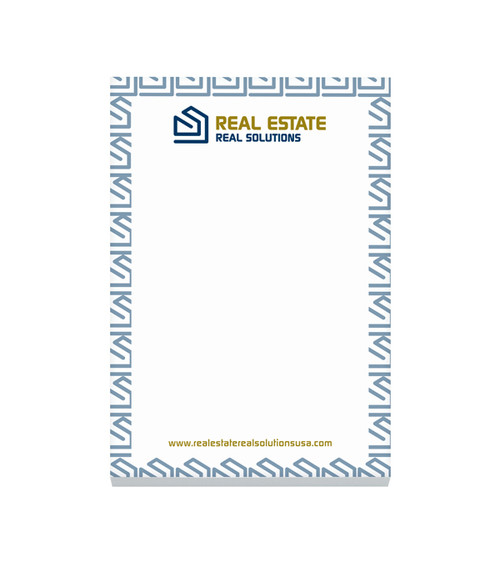 6 inch x 9 inch Non-Adhesive Scratch Pads - 25 sheets