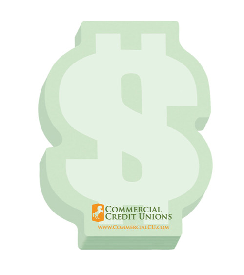 Sticky Note Pads - Dollar Sign 4" x 3" (50 sheets)