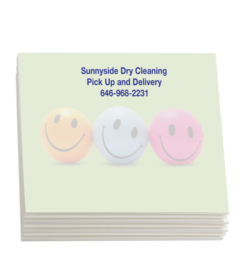 Sticky Note Pads - Smiley Faces 4" x 3" (100 sheet s)