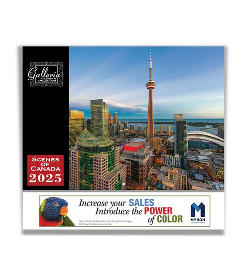Scenes of Canada Promotional Wall Calendar