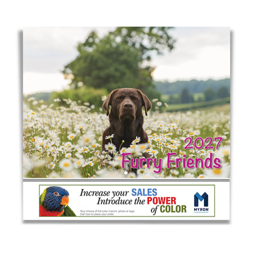 Furry Friends Wall Calendar