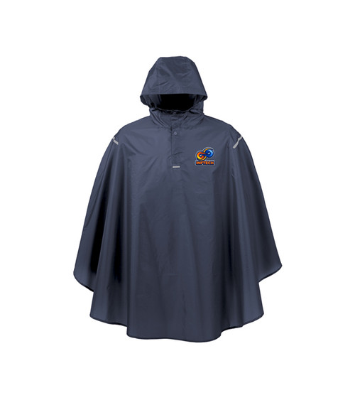 Team 365 Adult Zone Protect Packable Poncho - Embroidery