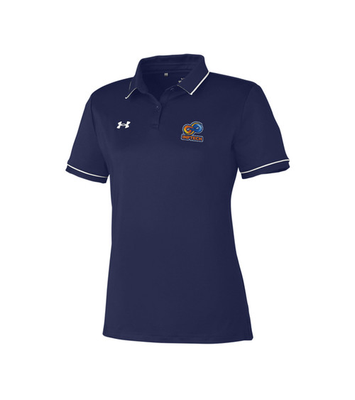 Under Armour Ladies' Tipped Teams Performance Polo - Embroidery