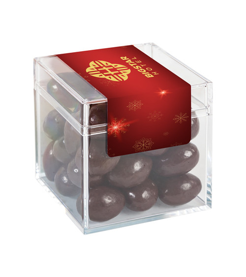 Sweet Boxes with Dark Chocolate Almonds