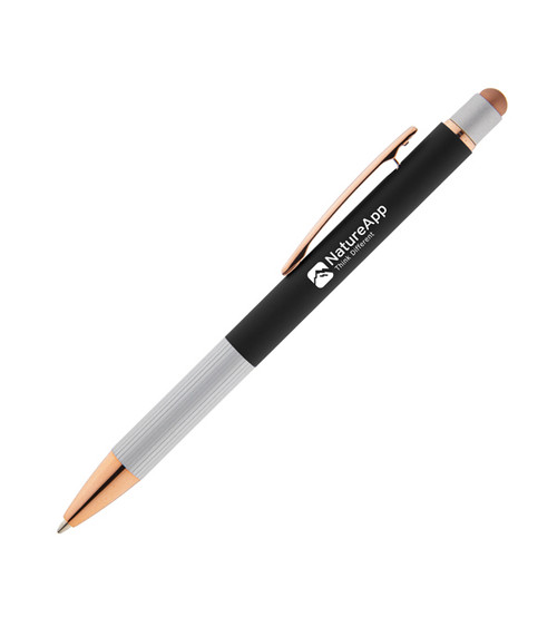 Ridgestone Stylus Soft Touch Pen - Single Color Imprint