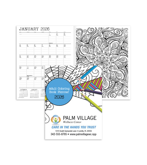 Adult Coloring Book Planner