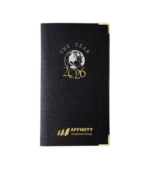 Aurora Gold & Silver Pocket Pal Calendar
