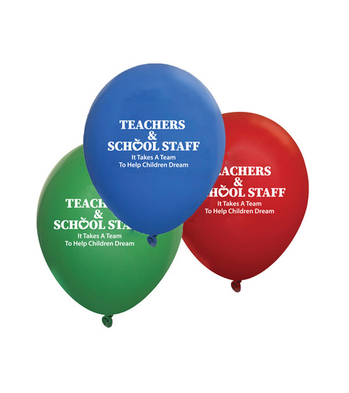 Teacher Appreciation Week Decorative Balloons