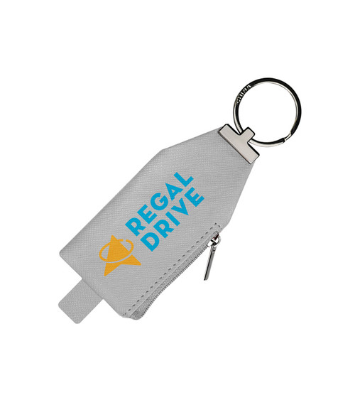 Harley Leatherette Pouch Key Tag