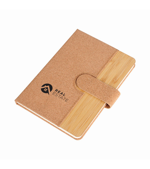 Cork And Bamboo Notebook / Journal With FSC Certified Paper