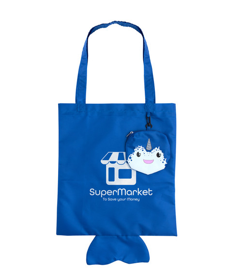 Paws N Claws Foldable Tote with Hanging Pouch