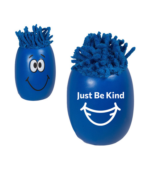MopTopper Smiling Oblong Stress Ball