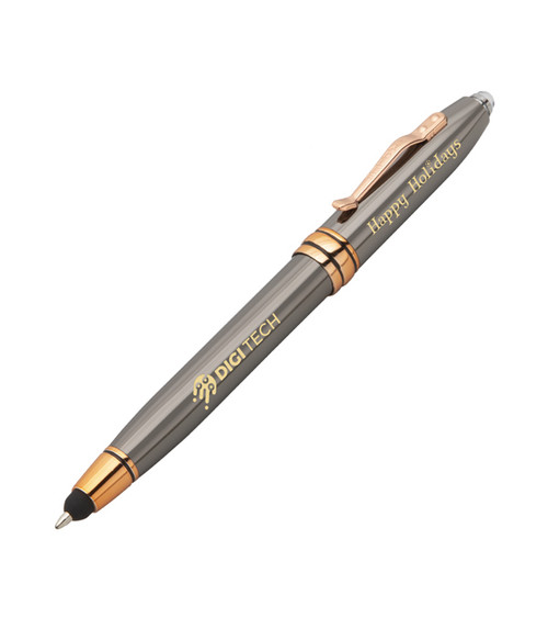 Royale Tech Triple Function Copper Pen - Happy Holidays